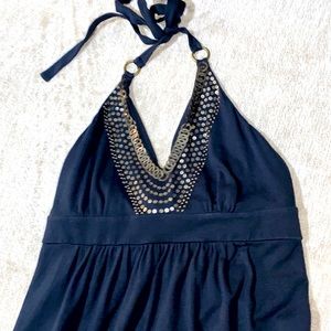 Victoria secret size small black bra top maxi dress